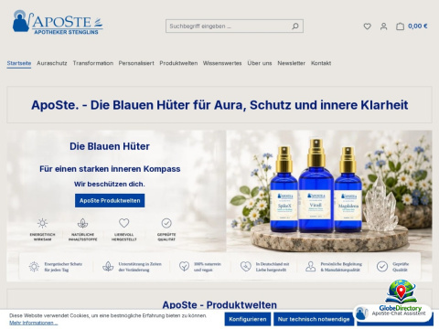 ApoSte. - Die Blauen Hüter für Aura, Schutz und innere Klarheit